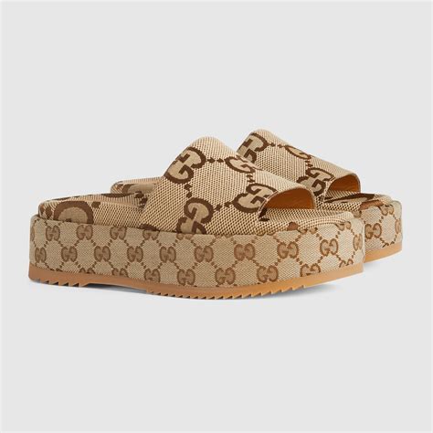 claquette gucci femme rose|Gucci Mules à plateforme pour femme.